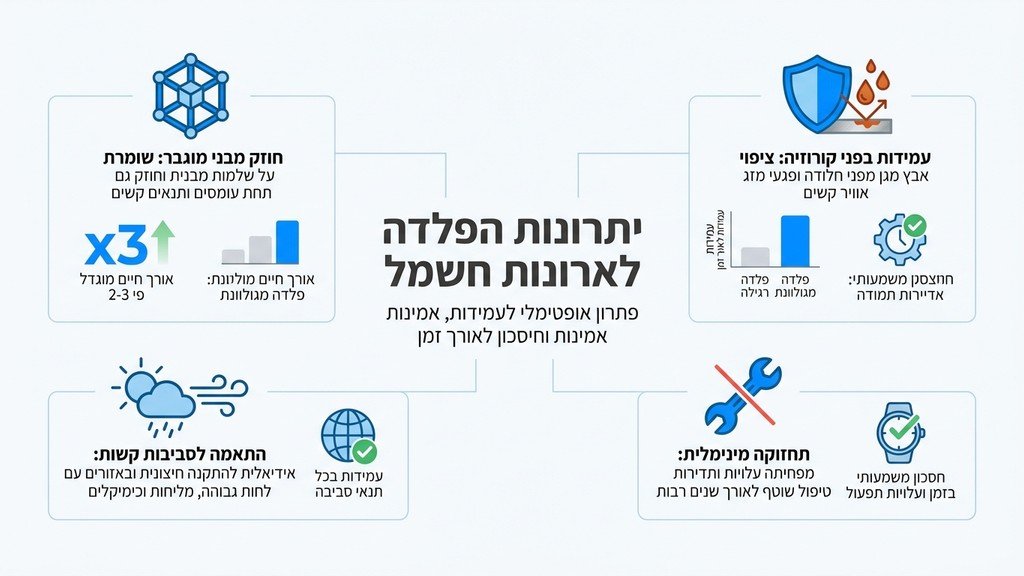 השוואת חומרי גלם לארונות חשמל מפלדה